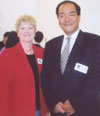 Consul General Shigeru Nakamura and Joyce Millet