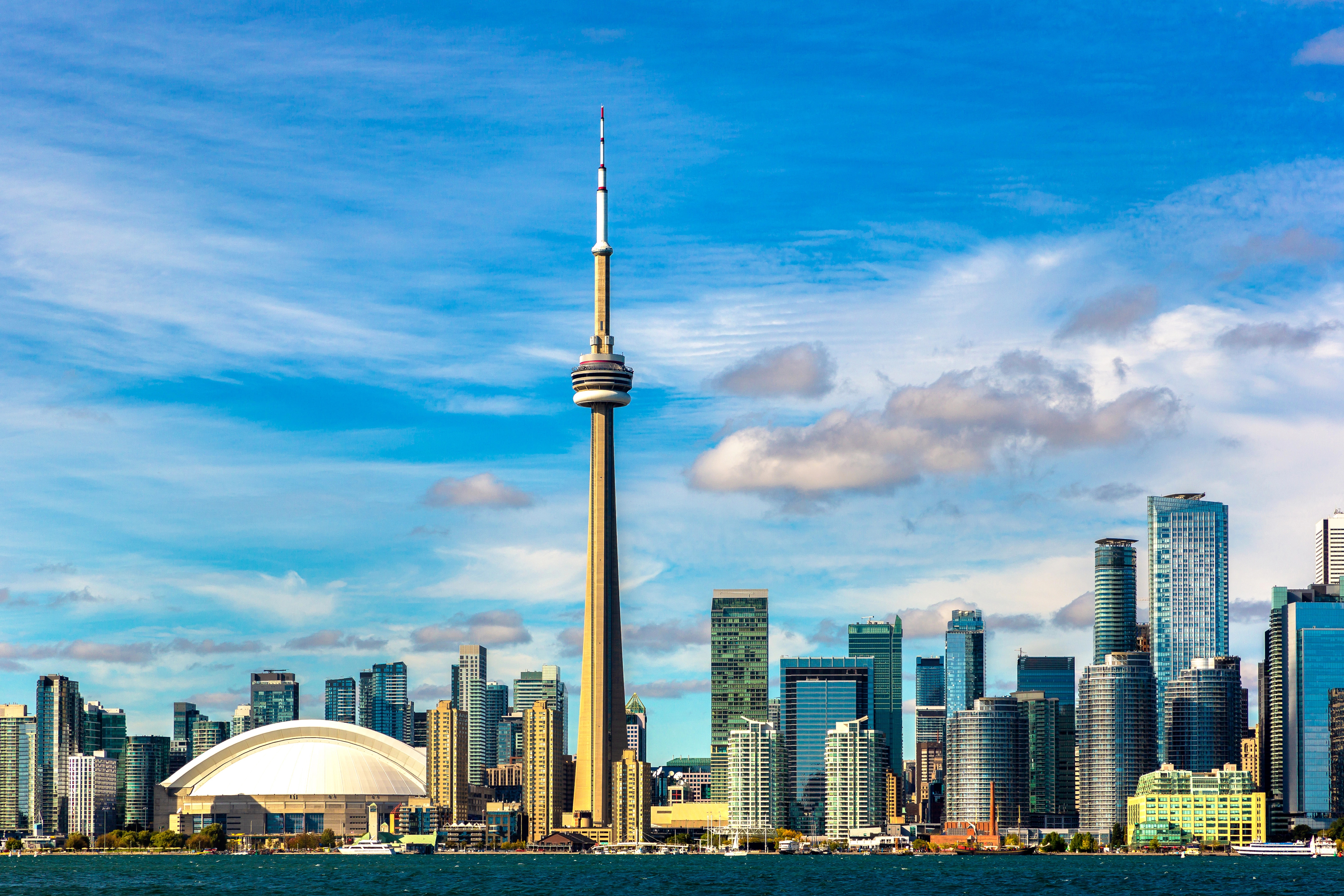 Toronto Skyline with CN Tower, Canada